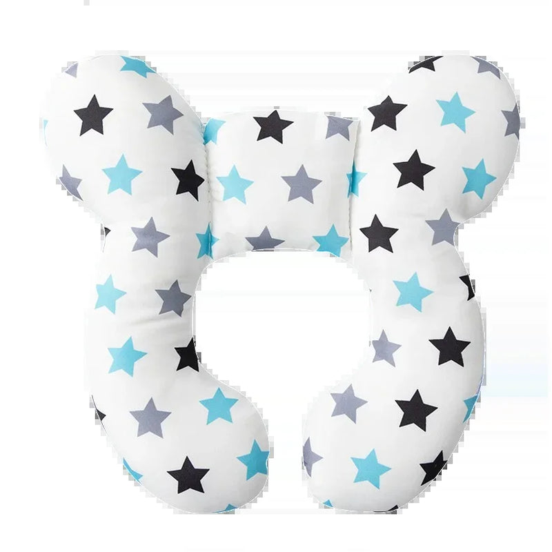 Baby Travel Pillow for Head and Neck, Upgraded Baby Support Pillow, Baby Neck Pillows for Car Seat,Pushchair,Travel