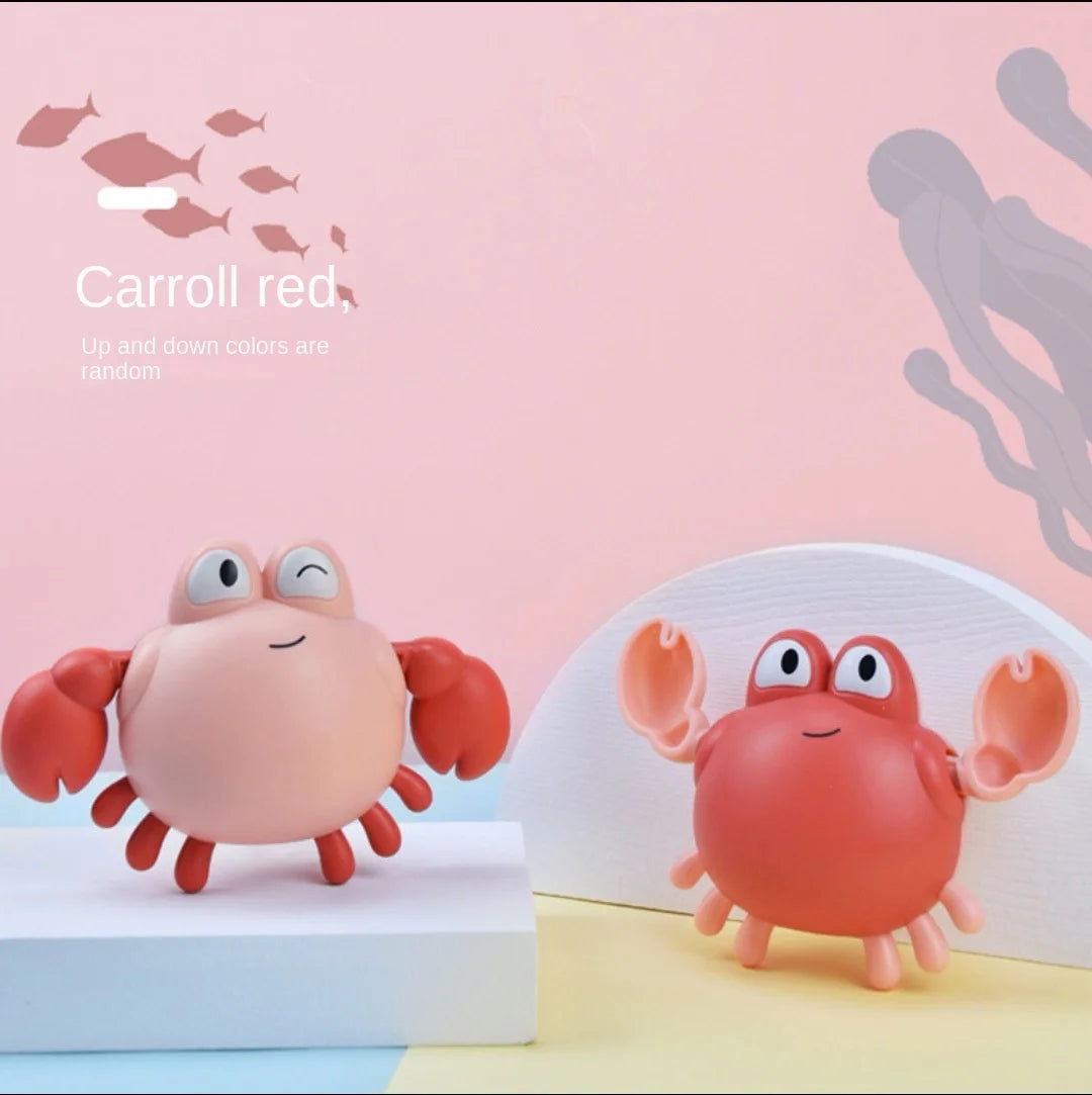 Bath Toys Cute Swimming Clown Fish Bath Toys for Toddlers Floating Wind up Toys for Boy Girl New Born Baby Bathtub Toddler Toys