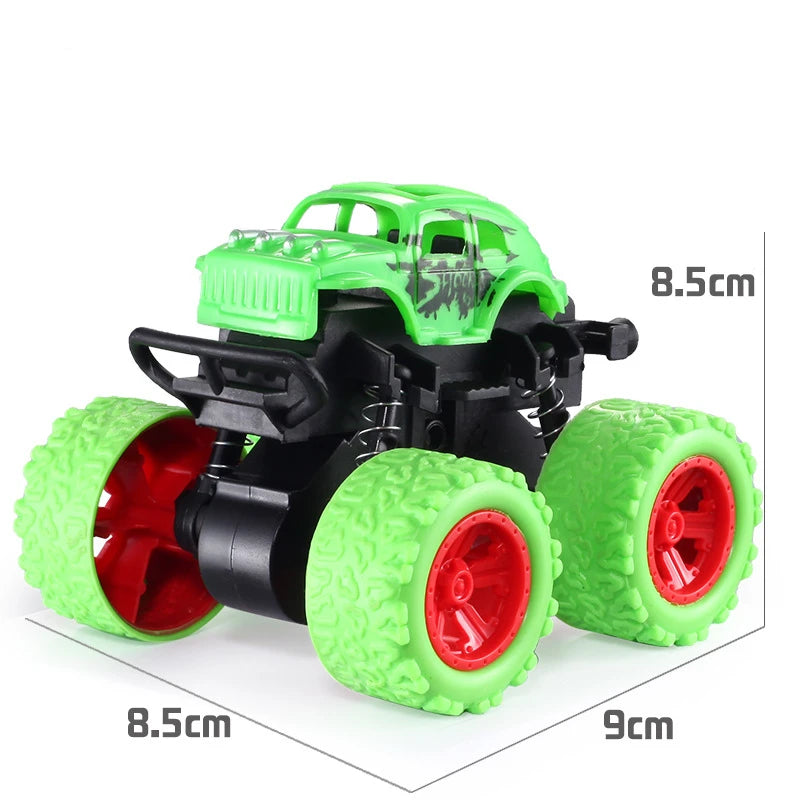 Hot Toys Car Monster Truck Four-Wheel Drive Vehicle Stunt Dump Car Inertia Car Toy Dinosaur Pull Back Children Toy Boy Girl Gift