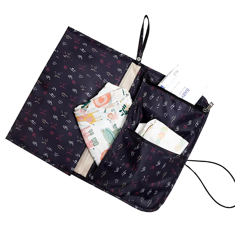 Portable Changing Pad for Baby Detachable Travel Waterproof Diaper Cover Mat Newborn Essentials Station Nappy Mat Clutch
