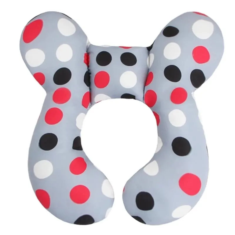 Baby Travel Pillow for Head and Neck, Upgraded Baby Support Pillow, Baby Neck Pillows for Car Seat,Pushchair,Travel
