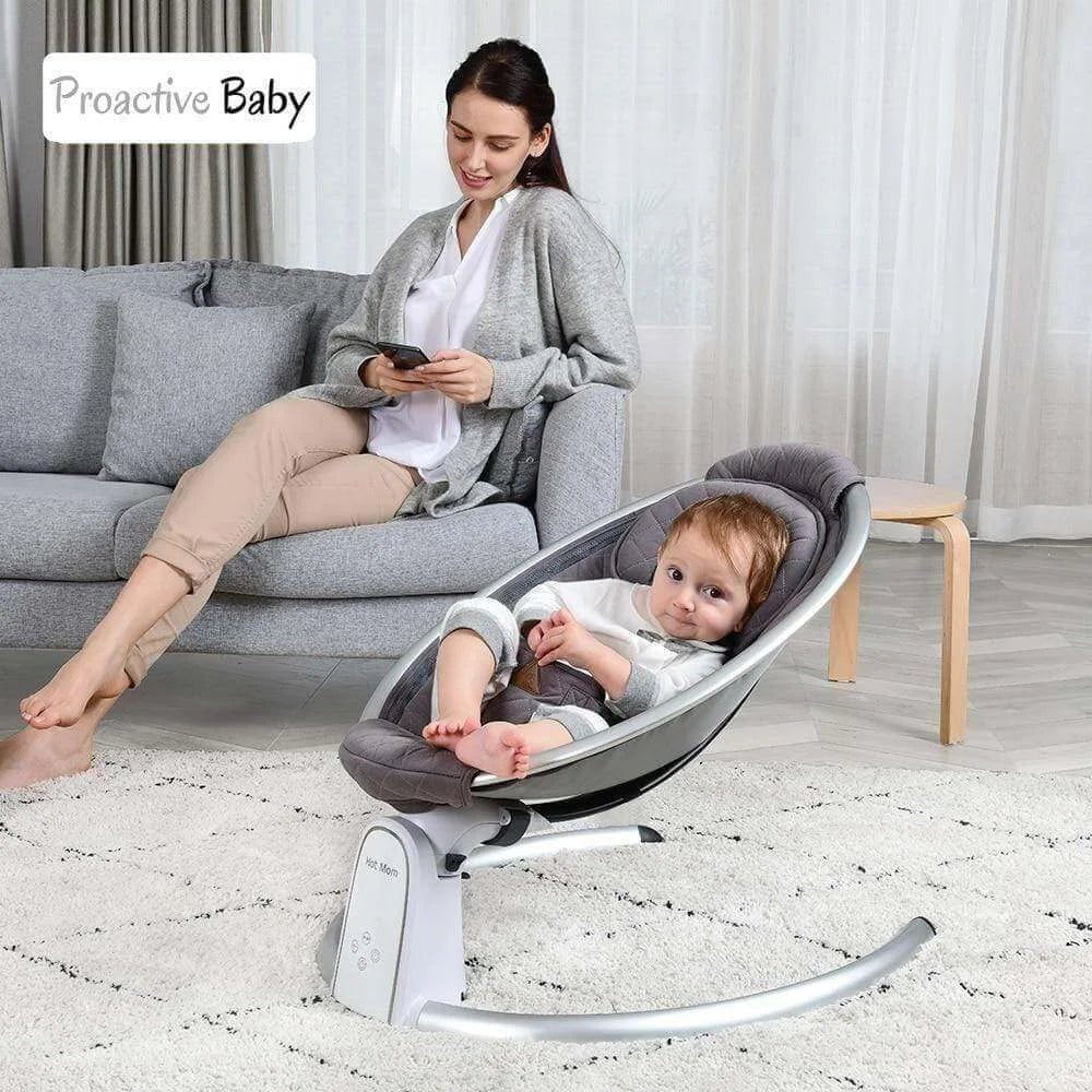 Hotmom™ Bluetooth Baby Rocker | Electric Baby Bouncer for Infant