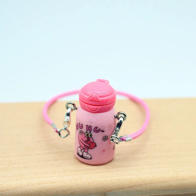 Dollhouse Mini Kettle Water Cup Model OB1 Learning Scene Accessories Miniature Decoration for Korea Kpop Exo Labubu Idol Dolls