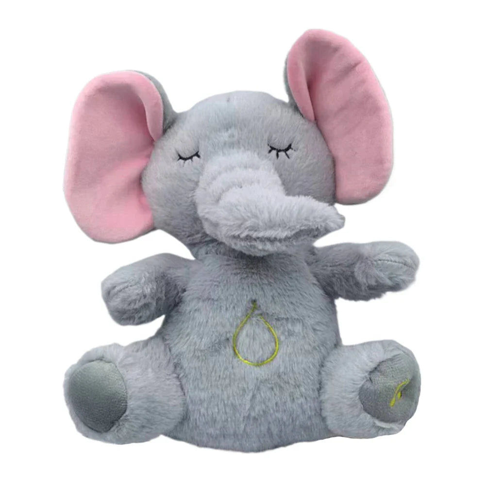 Baby Sleep Soother Breathing Elephant Plushy Toy