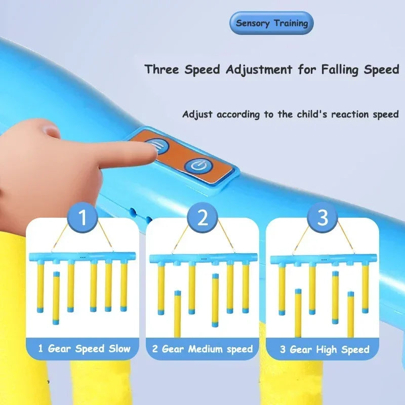 Challenge Falling Sticks Game for Kids Stick Catching Game Training Reaction Ability Educational Parent-Child Interactive Toy