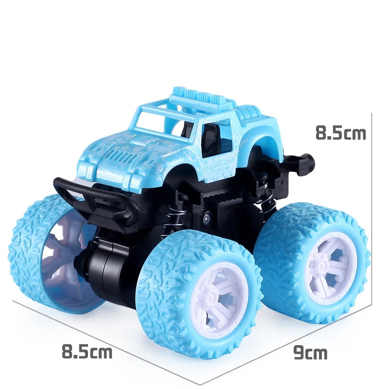 Hot Toys Car Monster Truck Four-Wheel Drive Vehicle Stunt Dump Car Inertia Car Toy Dinosaur Pull Back Children Toy Boy Girl Gift