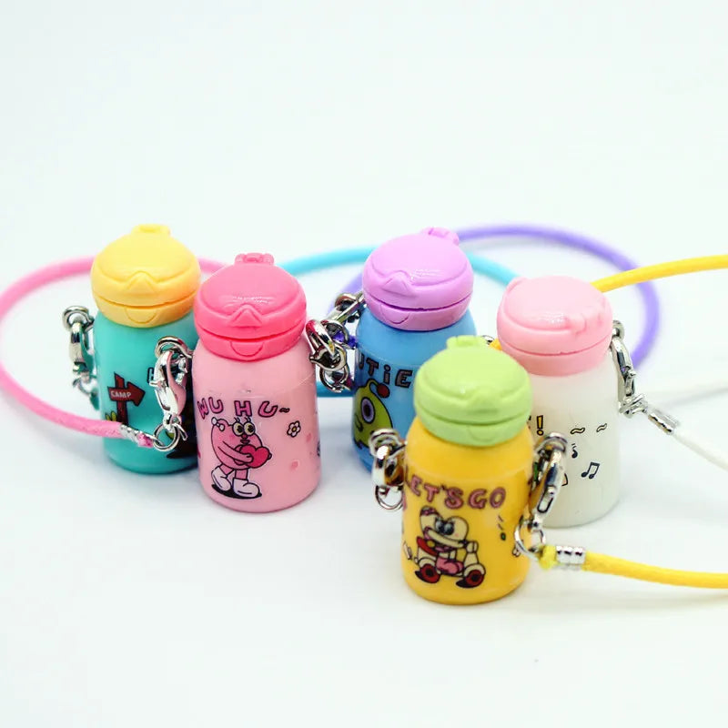Dollhouse Mini Kettle Water Cup Model OB1 Learning Scene Accessories Miniature Decoration for Korea Kpop Exo Labubu Idol Dolls
