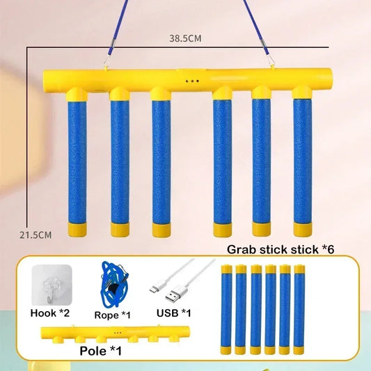 Challenge Falling Sticks Game for Kids Stick Catching Game Training Reaction Ability Educational Parent-Child Interactive Toy