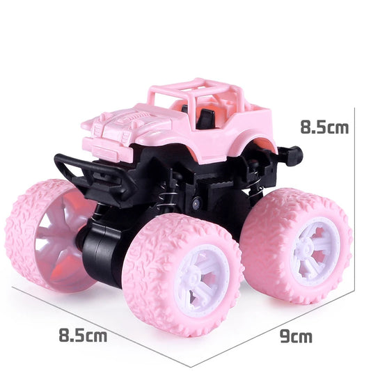 Hot Toys Car Monster Truck Four-Wheel Drive Vehicle Stunt Dump Car Inertia Car Toy Dinosaur Pull Back Children Toy Boy Girl Gift